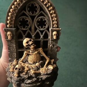 Gothic Skeleton Figurine Decor